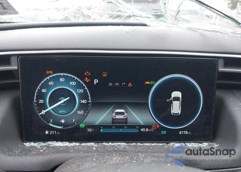 2024 Hyundai Tucson Hybrid Sel Convenience z USA, uszkodzony, nr VIN KM8JCCD13RU217253